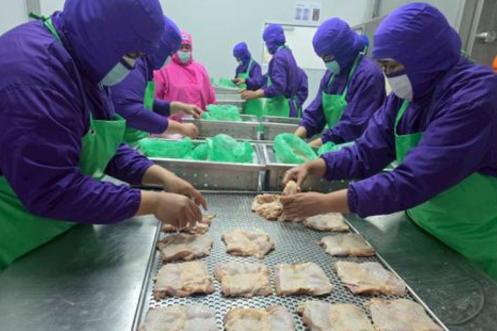 タイ協力工場の様子