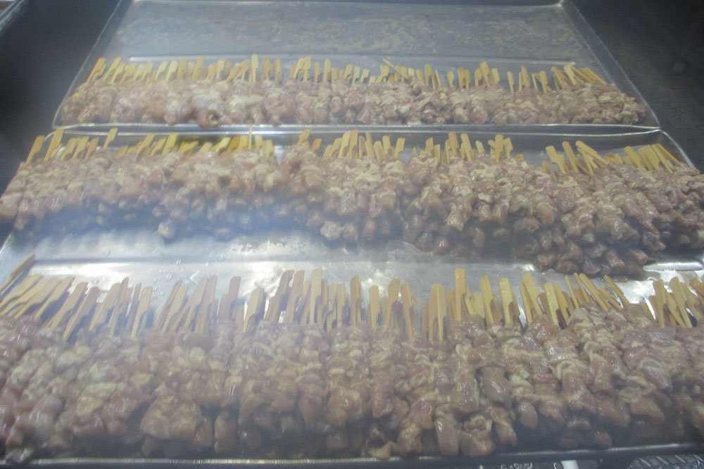 中国協力工場の様子