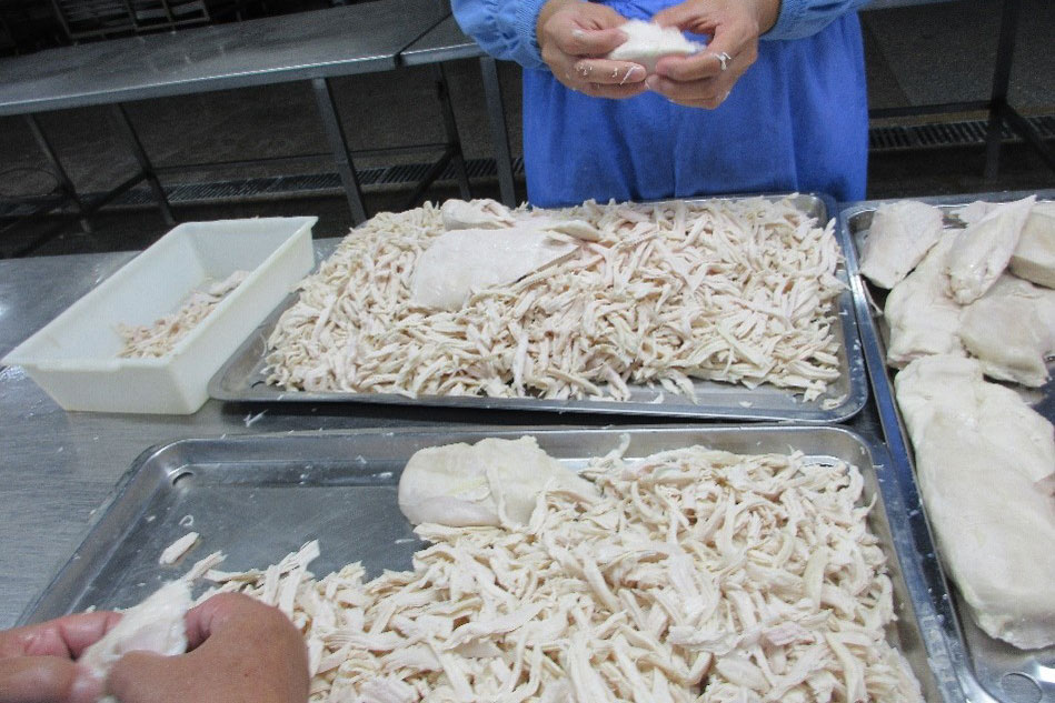 中国協力工場の様子